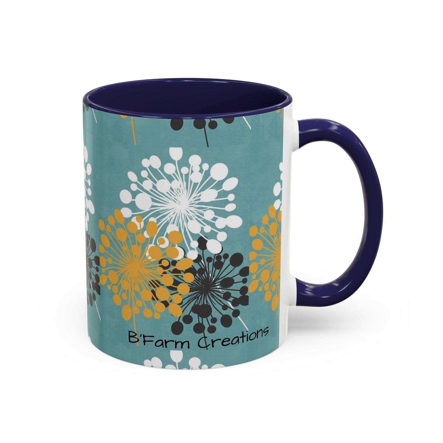 A flowery coffee mug that brings a touch of nature to your morning routine. Perfect for coffee or tea lovers who appreciate vibrant colors and unique designs. Ideal for gifting on birthdays, Mother's Day, or as a thank you present.