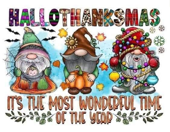 Hallothanksmas, Its the most wonderful time of the Year!