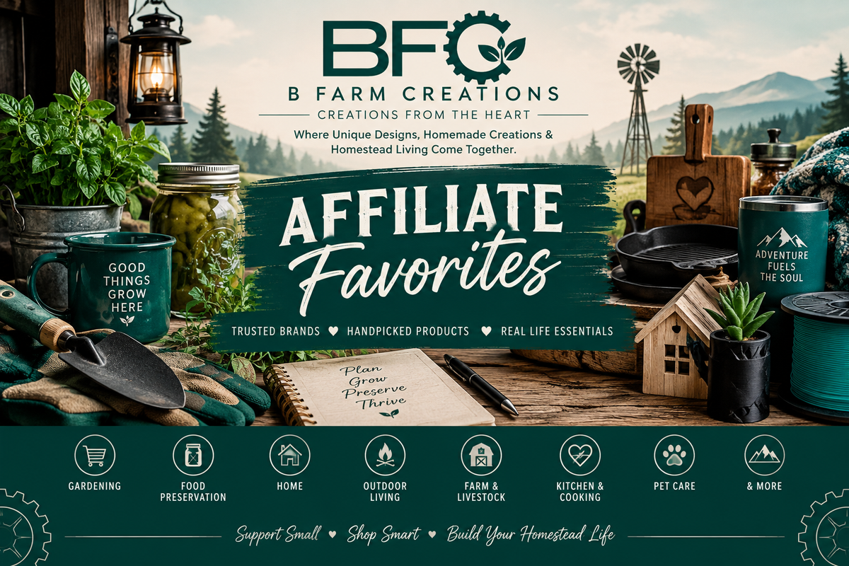 Affiliate Favorites | Homestead, Garden & Kitchen Picks