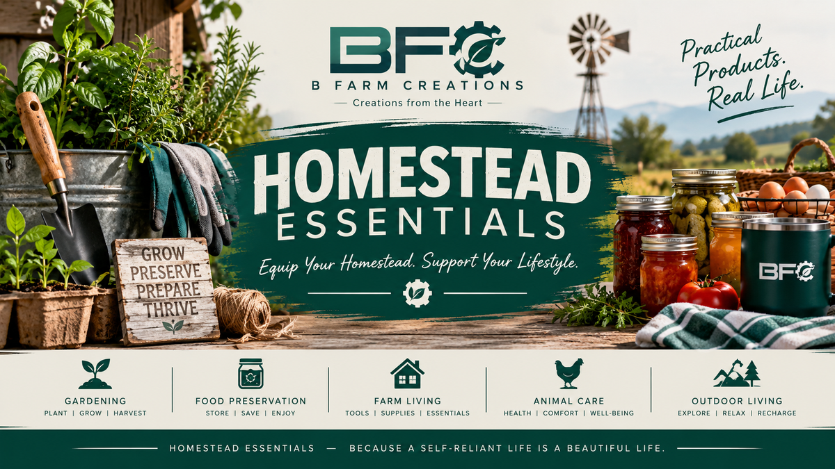 Homestead Essentials | Practical Products for Everyday Living