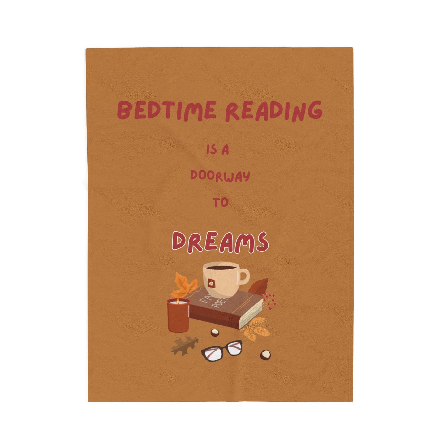 This Home Decor Throw Reading Blanket is perfect for book lovers to snuggle up with during chilly evenings. The velveteen plush material feels luxurious and soft, creating a warm and inviting atmosphere. Ideal for adults looking to unwind and relax with a good book.