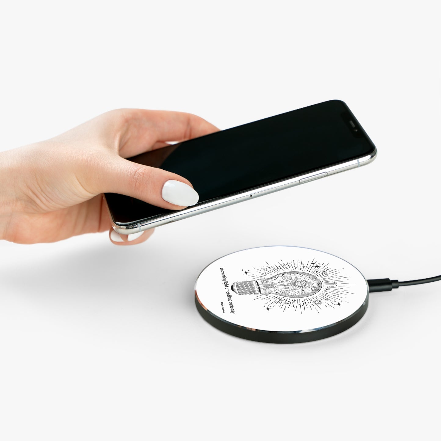 In a world where technology intertwines seamlessly with magic, the Wireless Charger stands out as a beacon of innovation. Its sleek design and effortless functionality are a testament to the endless curiosity of its creators.