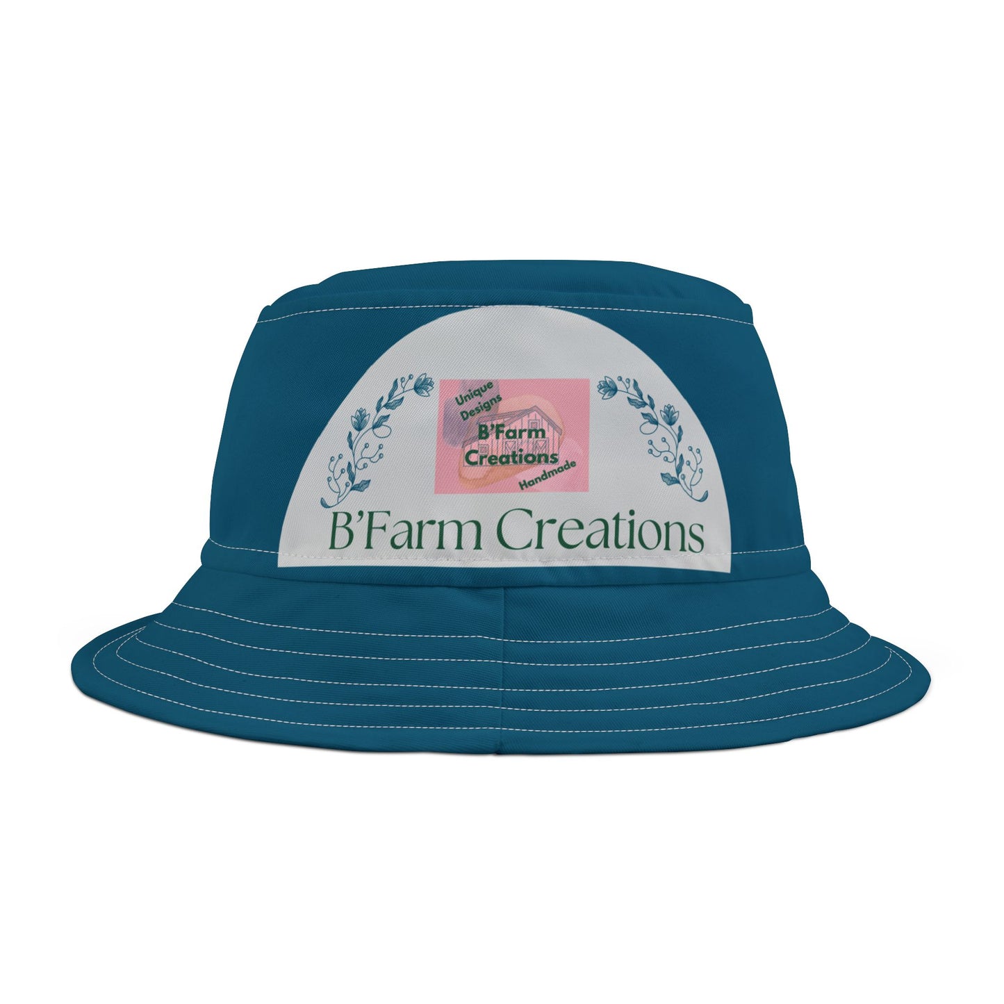 B Farm Creations Floral Bucket Hat | Stylish Summer Accessory