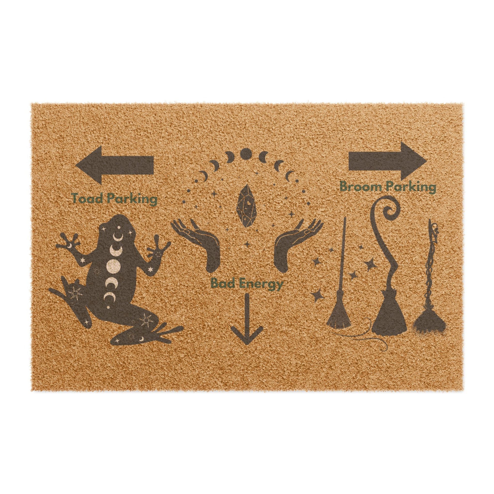 This Halloween doormat is perfect for adding a spooky touch to your entryway. 