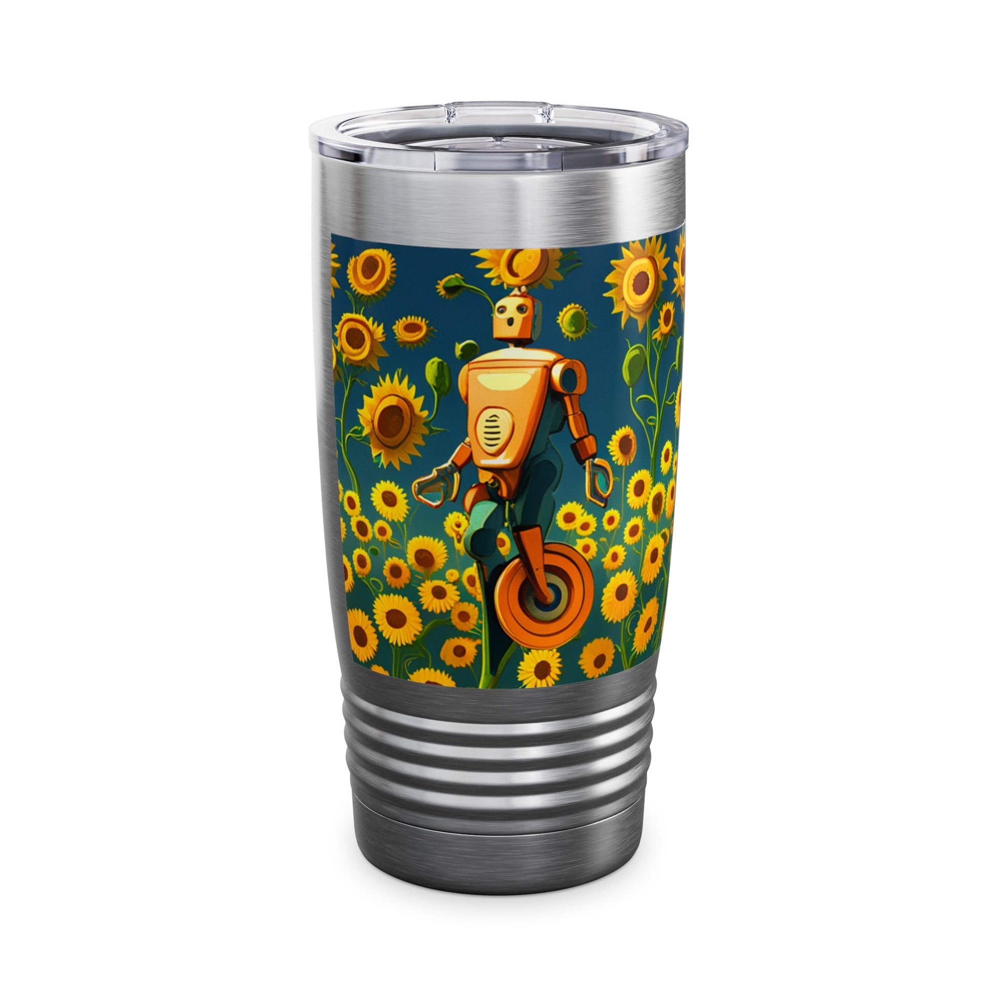 20oz Sunflower Tumbler is not just an ordinary drinkware; it's a symbol of warmth and joy. With its vibrant sunflower design, every sip from this tumbler is like a ray of sunshine brightening your day.