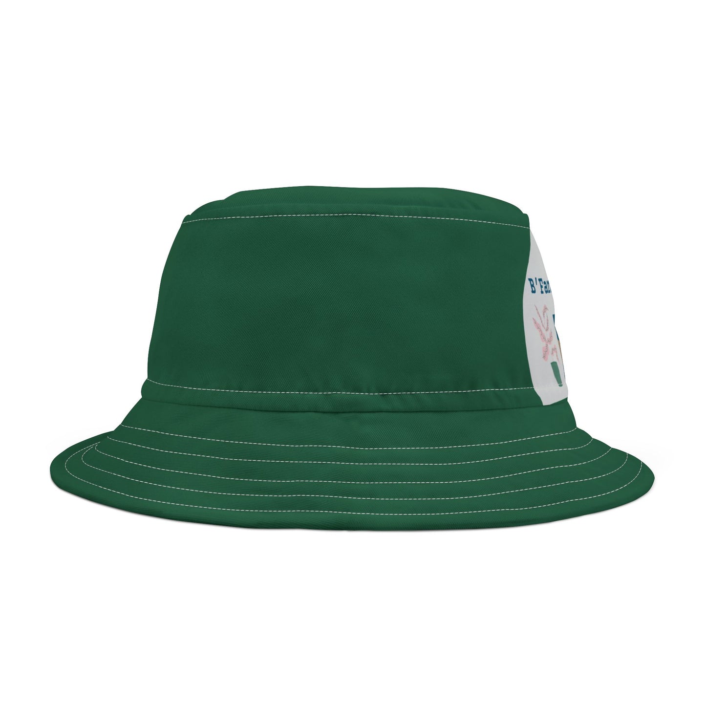 B Farm Homestead Bucket Hat - Stylish Green Hat for Outdoor Lovers