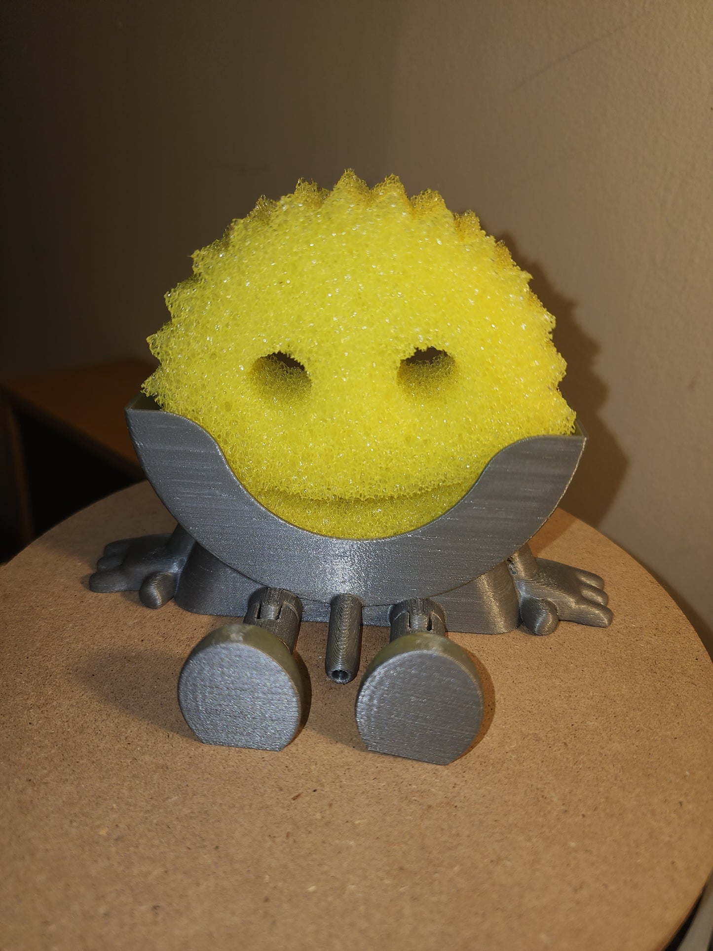 Meet Mr. Dripper, the tidy little helper your sink has been waiting for. Designed specifically to hold your Scrub Daddy, this clever sponge holder keeps your sponge upright, dry, and always within reach.

No more soggy sponges or cluttered sink edges, Mr. Dripper allows proper airflow so your Scrub Daddy dries faster and stays fresher between uses. Its compact, sink-friendly design fits perfectly near the faucet, making daily cleanup easier and more organized.