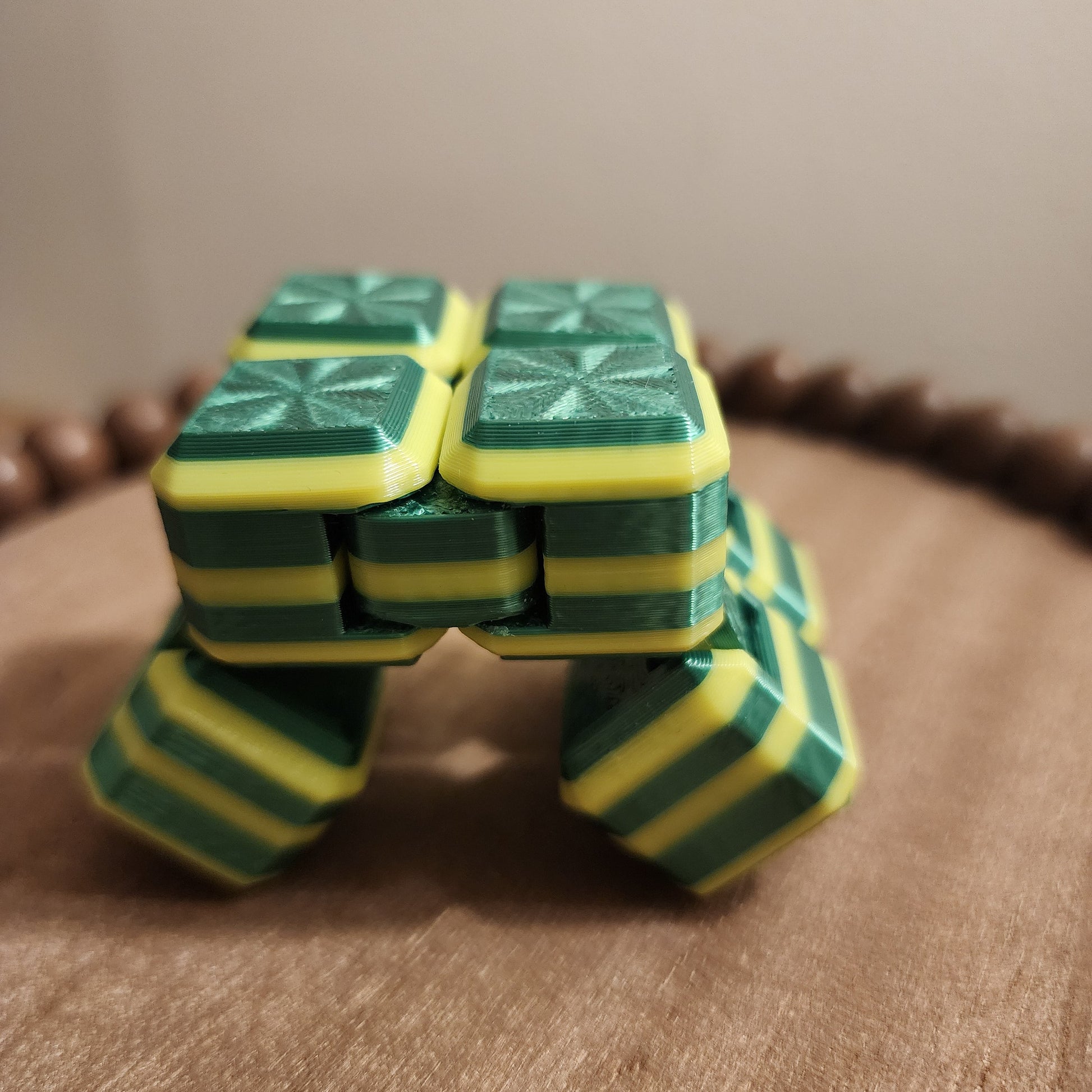 Experience endless motion with this 3D Printed Infinity Cube, a compact fidget toy designed to flip and fold continuously in your hands. Made with durable 3D printed links, each cube section rotates smoothly, creating a satisfying, never-ending movement that’s both calming and fun.