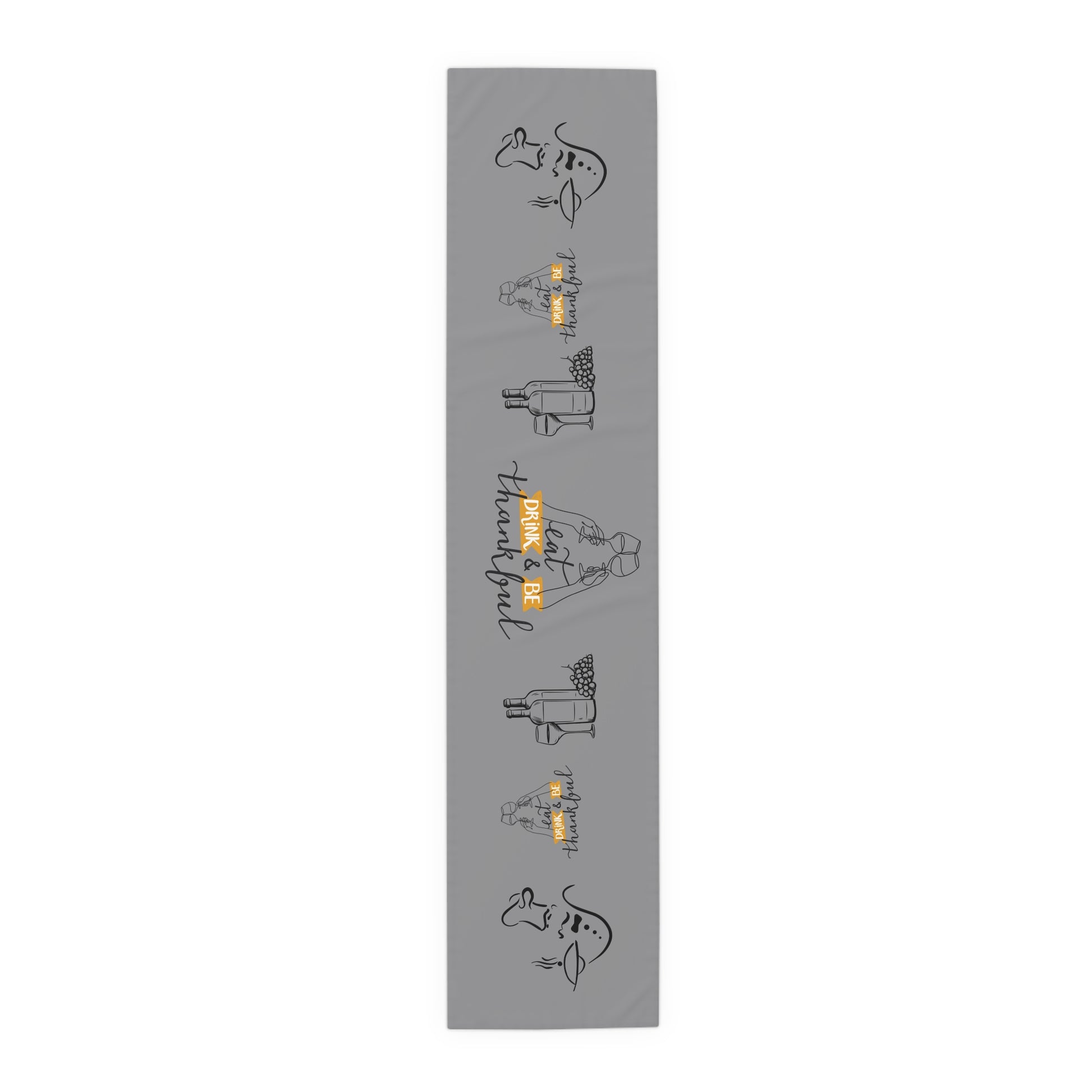 This Thankful Table Runner adds a warm and inviting touch to any dining table, perfect for Thanksgiving dinners, fall gatherings, or everyday use. The design exudes gratitude and coziness, fitting seamlessly into any rustic or farmhouse decor. Ideal for those who love to entertain and create a welcoming atmosphere for guests.