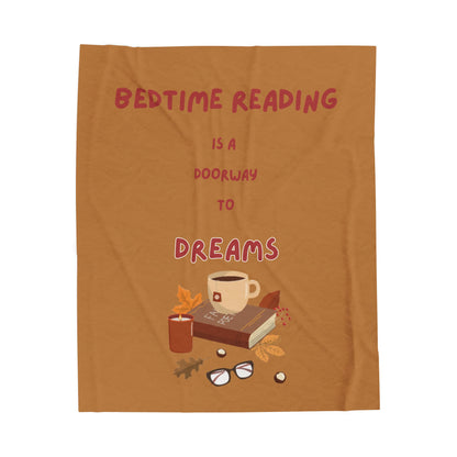 This Home Decor Throw Reading Blanket is perfect for book lovers to snuggle up with during chilly evenings. The velveteen plush material feels luxurious and soft, creating a warm and inviting atmosphere. Ideal for adults looking to unwind and relax with a good book.
