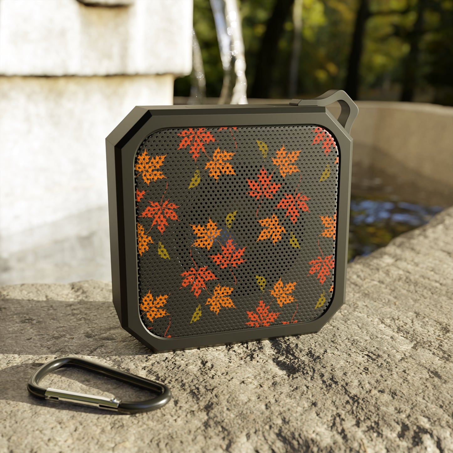 Bluetooth Speaker Fall Leaves Design Outdoor Speaker