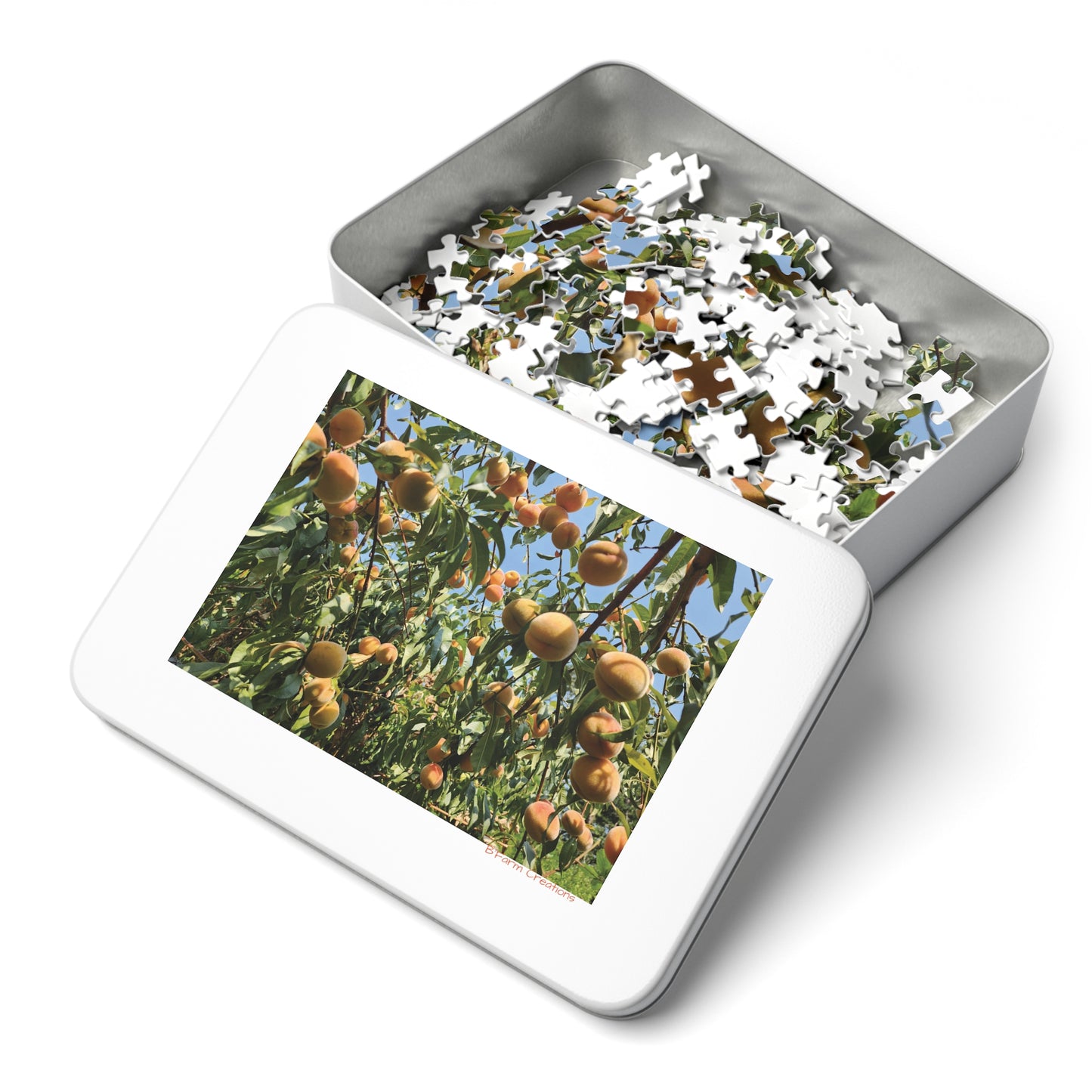 Peach Tree Jigsaw Puzzle