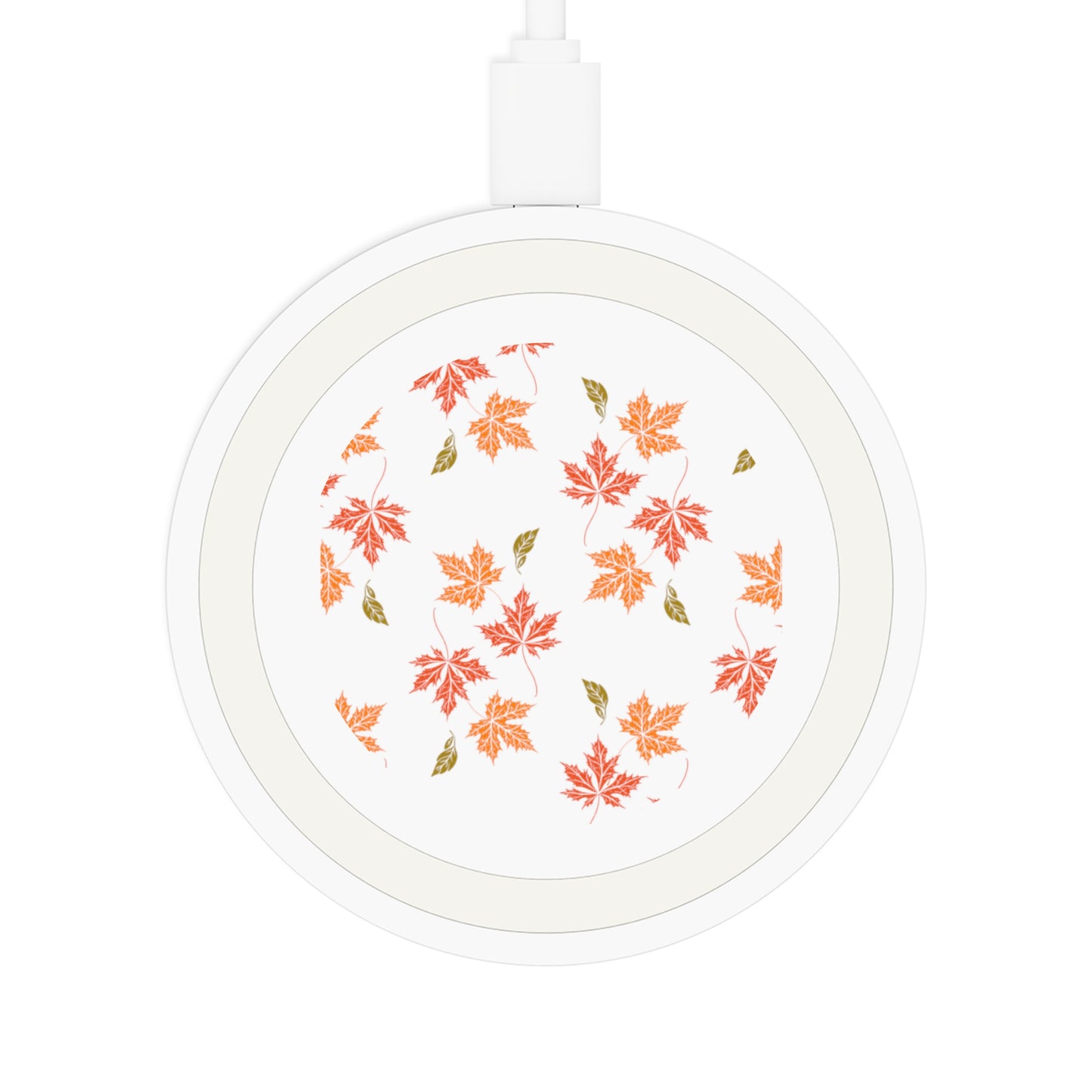 Wireless Charging Pad - Fall Leaf Design