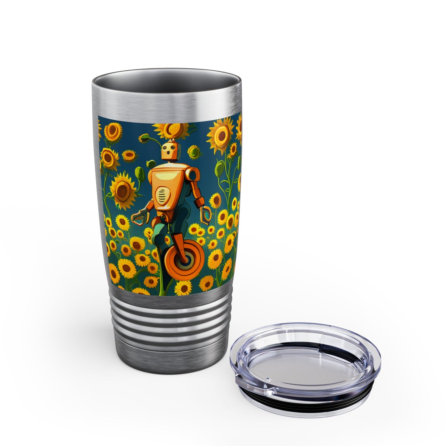 20oz Sunflower Tumbler is not just an ordinary drinkware; it's a symbol of warmth and joy. With its vibrant sunflower design, every sip from this tumbler is like a ray of sunshine brightening your day.