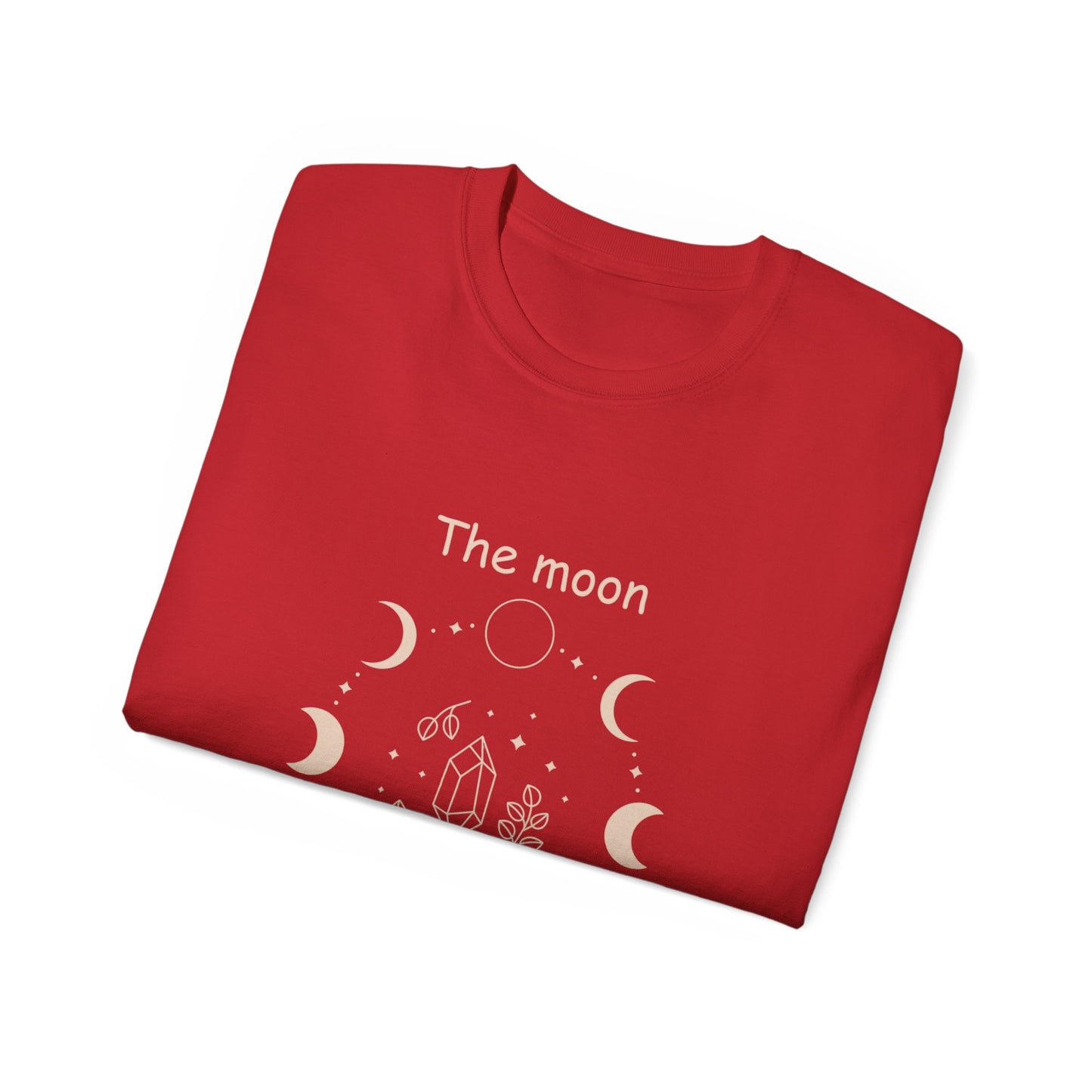 The Moon Made Me Do It Lunar Graphic Shirt Celestial Unisex Top Moon Lover Gift Space Tee Astrology T-Shirt