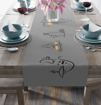 This Thankful Table Runner adds a warm and inviting touch to any dining table, perfect for Thanksgiving dinners, fall gatherings, or everyday use. The design exudes gratitude and coziness, fitting seamlessly into any rustic or farmhouse decor. Ideal for those who love to entertain and create a welcoming atmosphere for guests.