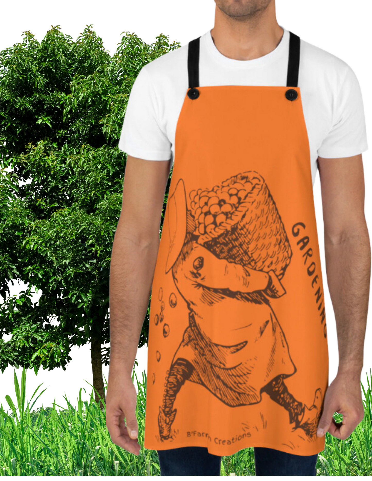 This apron for Gardening is a wonderful way to connect with nature and nurture beautiful plants. As you delve into the world of gardening, one essential accessory you'll need is an apron.&nbsp;