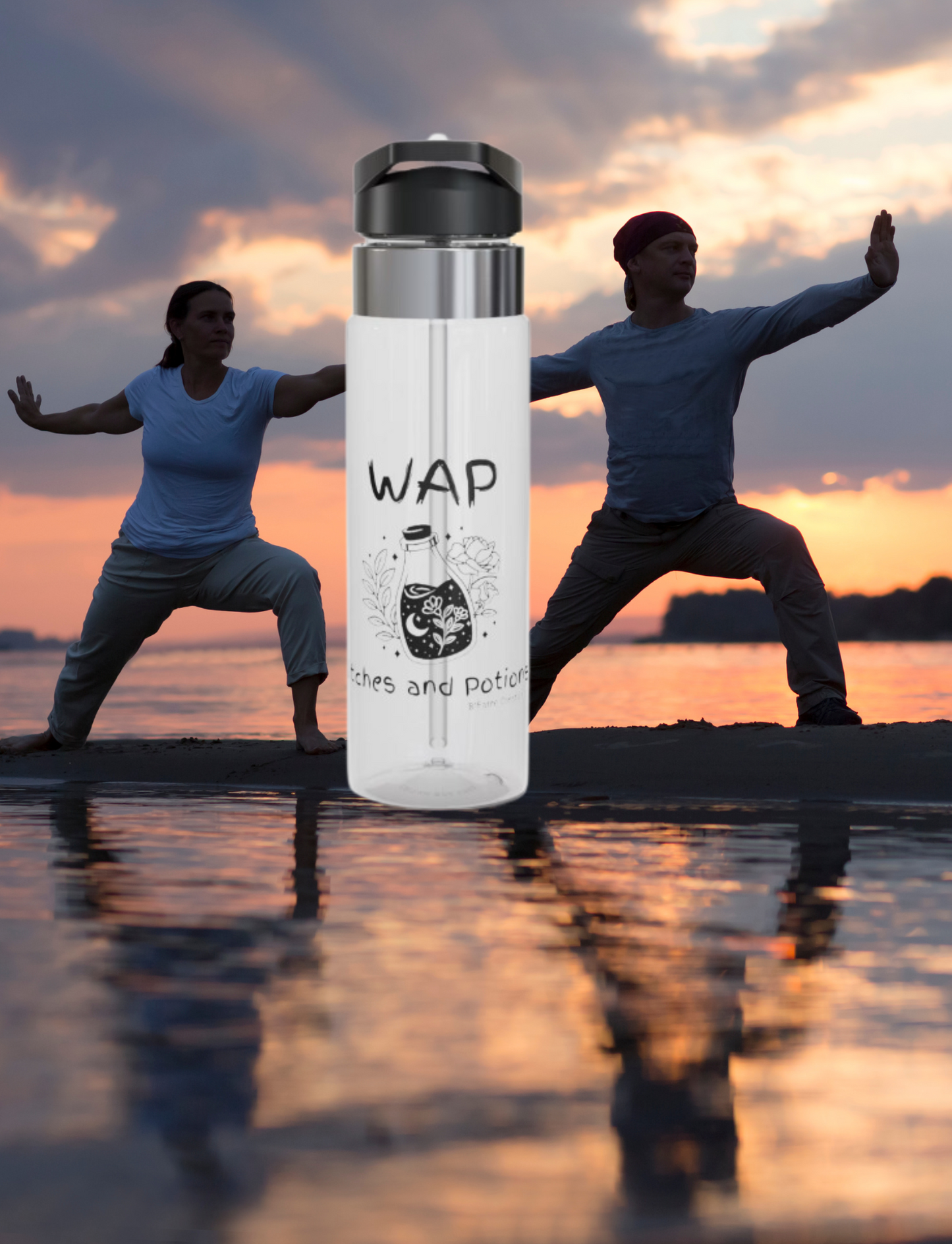 Introducing the WAP: Witches and Potions Water Bottle! Specially designed for all the magic enthusiasts out there, this water bottle is a must-have accessory for any witch or wizard on the go. 