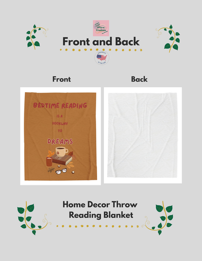 This Home Decor Throw Reading Blanket is perfect for book lovers to snuggle up with during chilly evenings. The velveteen plush material feels luxurious and soft, creating a warm and inviting atmosphere. Ideal for adults looking to unwind and relax with a good book.