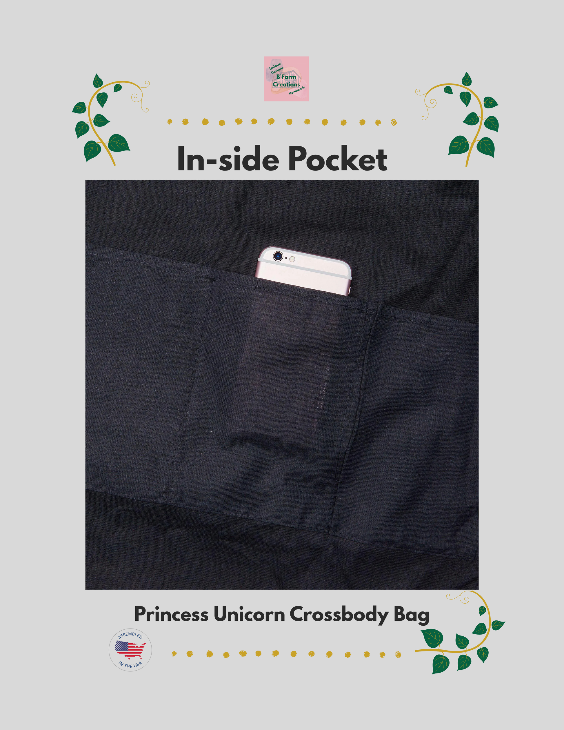 Step into a soft, dreamy world of pastel magic with this Princess Unicorn Crossbody Bag. Designed with a whimsical rainbow background and an adorable unicorn face, this bag brings a touch of sparkle and imagination to everyday life.
