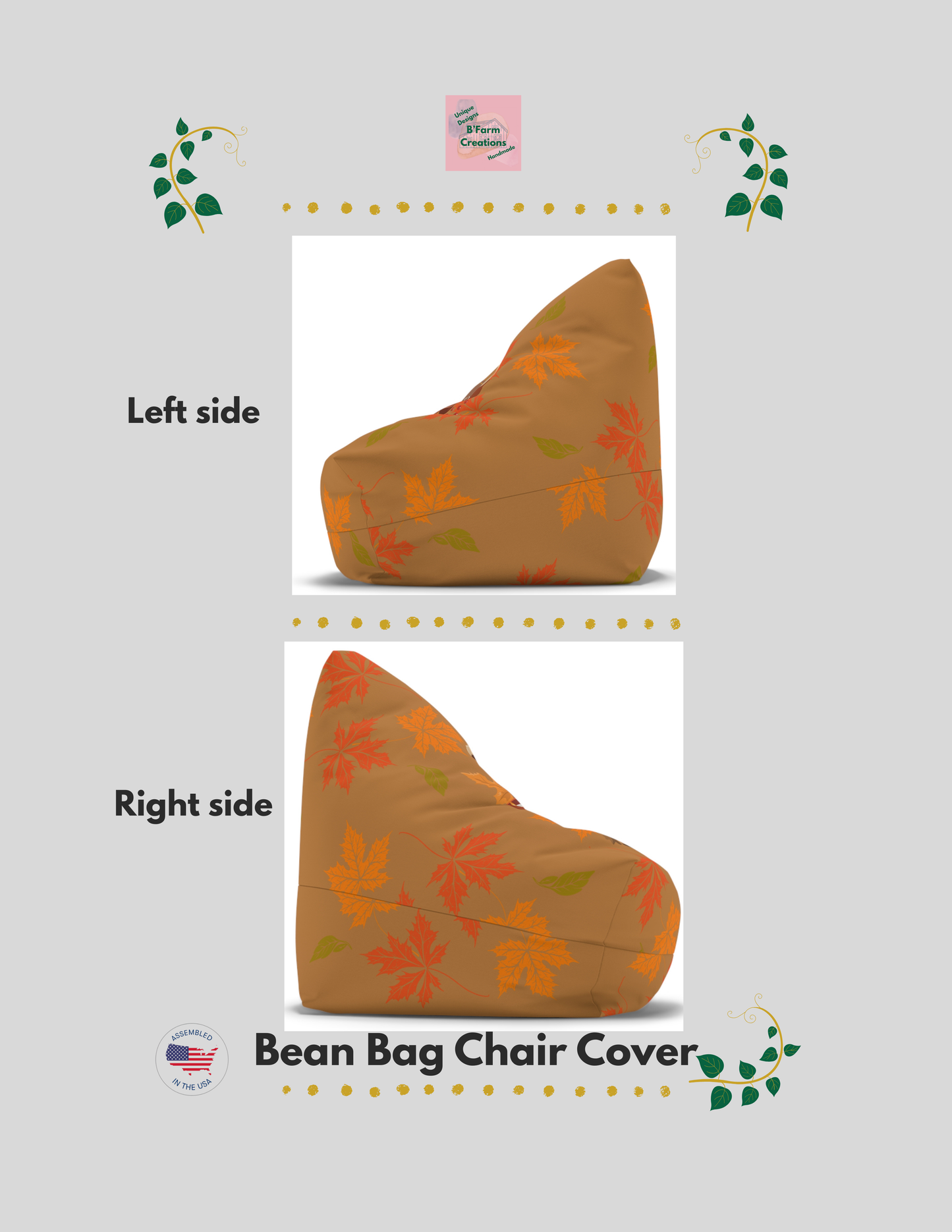 Create a cozy reading nook with this snuggle Home Decor reading corner cover. Perfect for lounging and relaxing, this cover (stuffing not included) will add a touch of comfort to any room. Ideal for those who enjoy reading, lounging, or simply unwinding after a long day. Great for holidays, lazy weekends, and relaxation.