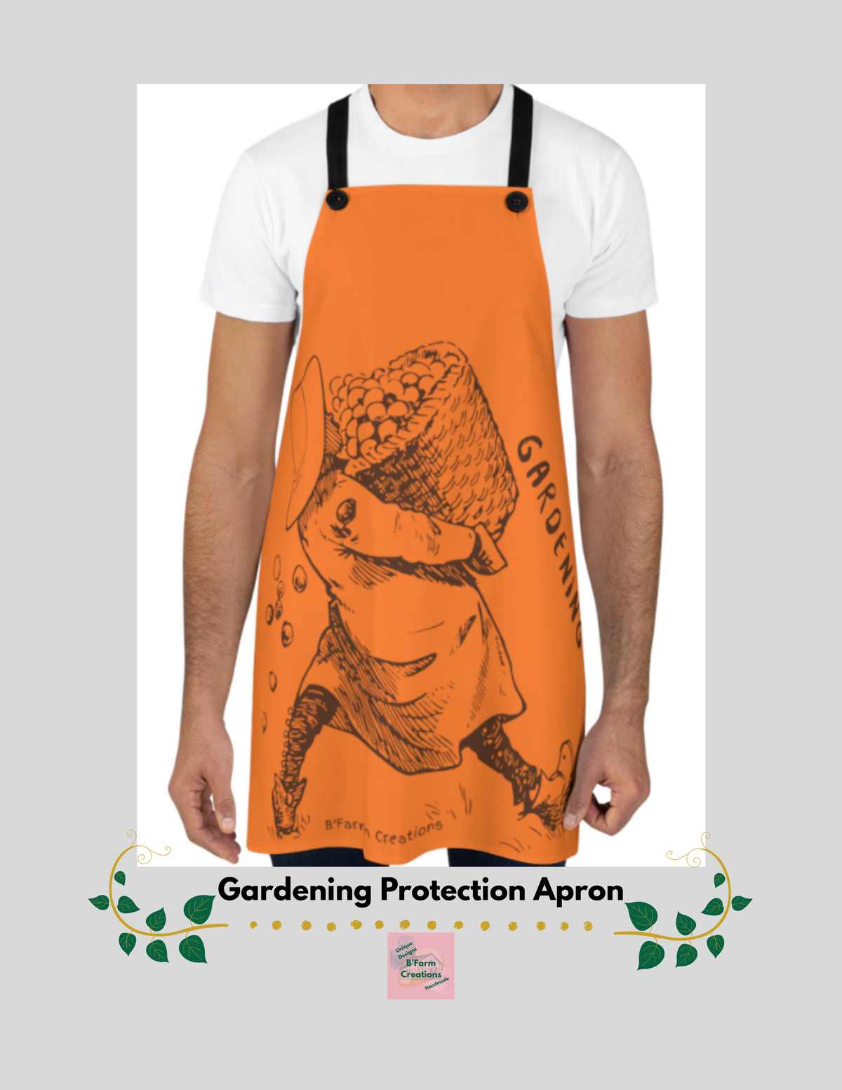 This Gardening Protection Apron is a wonderful way to connect with nature and nurture beautiful plants. As you delve into the world of gardening, one essential accessory you'll need is an apron. Choose a durable and comfortable apron that suits your style and let it be your trusty companion as you tend to your garden with love and care. Happy gardening! Our Poly Twill Apron is the perfect gardening accessory. Lightweight, stylish and durable!
