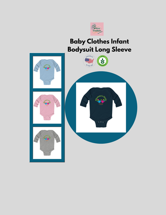 This Baby clothes Infant Long Sleeve Bodysuit with the design 'Glammas Little Helper' exudes a fun and adorable vibe, perfect for stylish little ones. It is a great gift for grandparents or anyone who loves being a grandma. Ideal for baby showers, birthdays, and family gatherings.