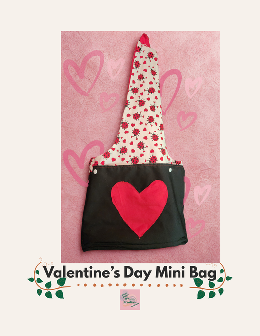 Looking for the perfect small Valentine’s Day gift bag? Our Valentine’s Day Collection Mini Bag from Homemade Creations is a sweet and reusable way to package candy, jewelry, gift cards, or small surprises for someone special.

This mini bag is thoughtfully handmade with love, giving your Valentine’s gift that personal, homestead-crafted touch you won’t find in big box stores. Whether you’re gifting to a spouse, child, teacher, friend, or customer, this bag makes even the smallest gift feel meaningful.