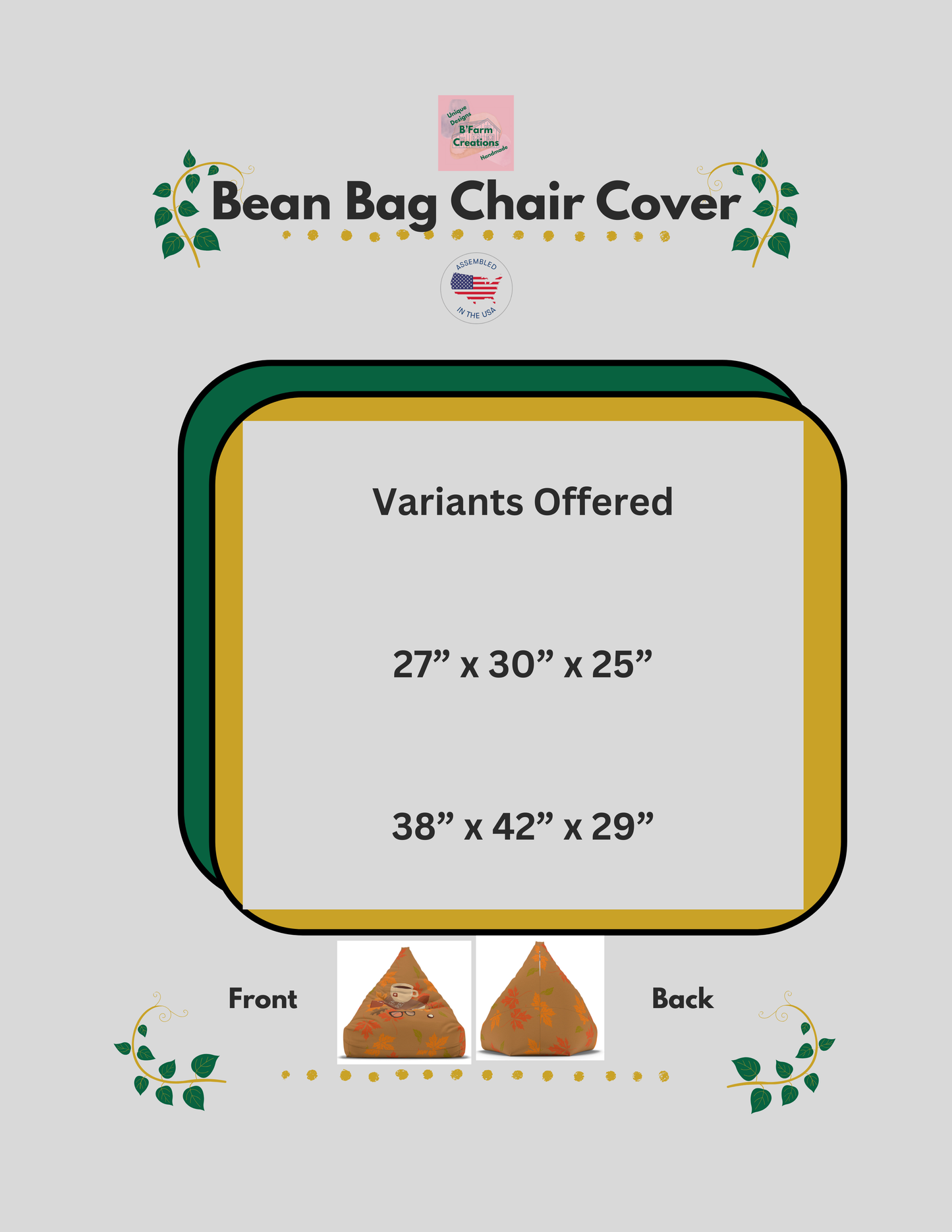 Create a cozy reading nook with this snuggle Home Decor reading corner cover. Perfect for lounging and relaxing, this cover (stuffing not included) will add a touch of comfort to any room. Ideal for those who enjoy reading, lounging, or simply unwinding after a long day. Great for holidays, lazy weekends, and relaxation.