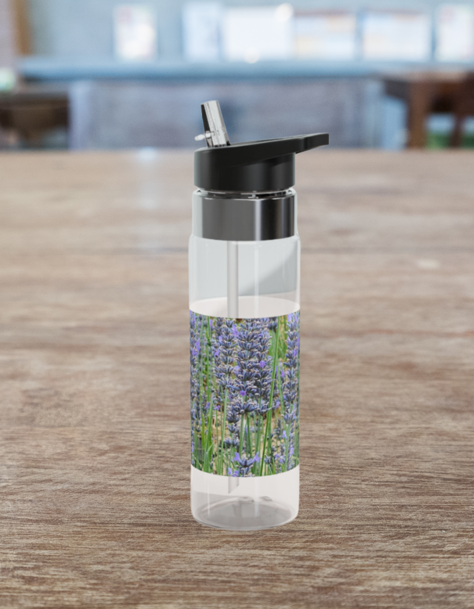 The Lavender Kensington Tritan™ Sport Bottle, with a capacity of 20oz, is the perfect companion for staying hydrated on the go. This stylish and durable bottle is made from Tritan™ material, ensuring it is both lightweight and impact-resistant. The lovely lavender color adds a touch of elegance to your daily hydration routine. 