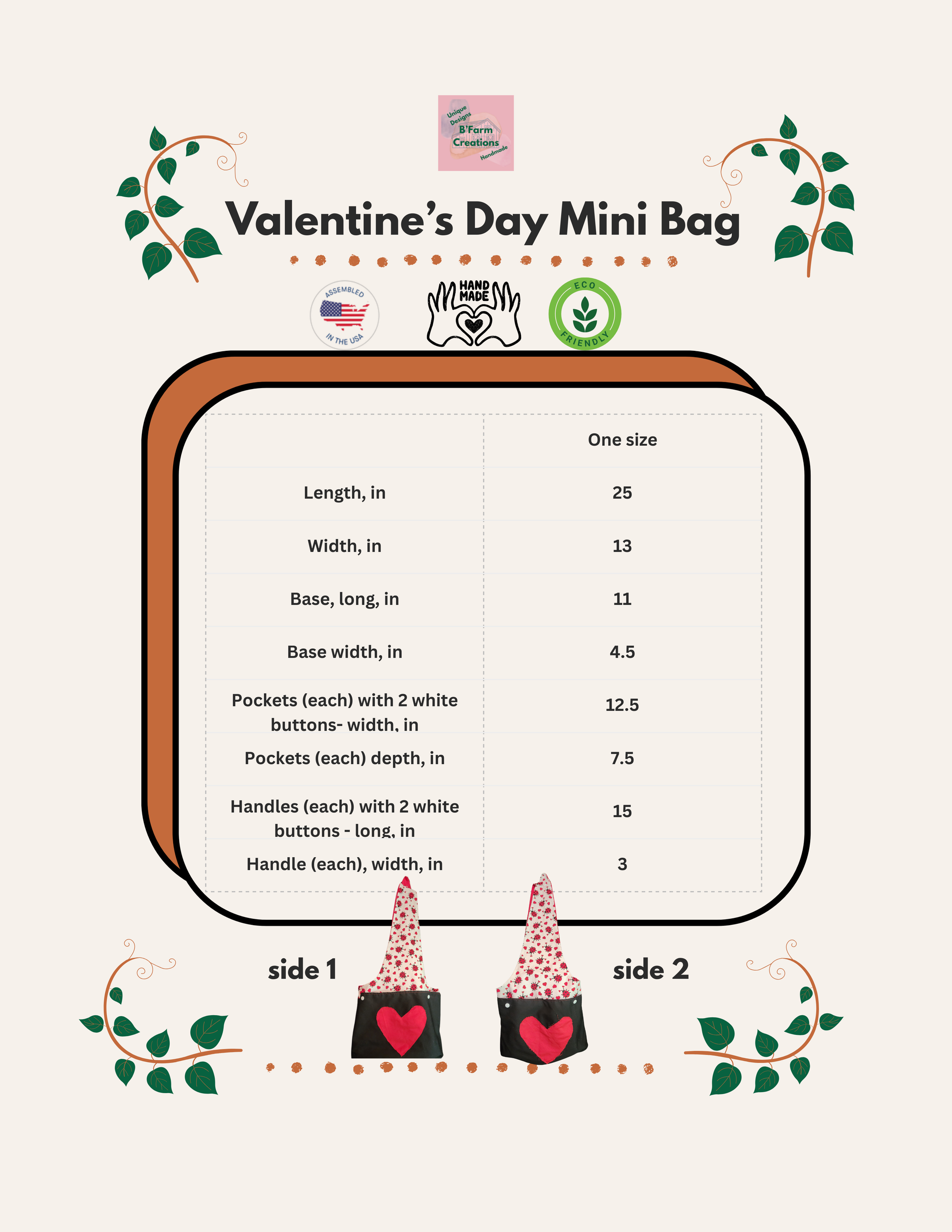 Looking for the perfect small Valentine’s Day gift bag? Our Valentine’s Day Collection Mini Bag from Homemade Creations is a sweet and reusable way to package candy, jewelry, gift cards, or small surprises for someone special.

This mini bag is thoughtfully handmade with love, giving your Valentine’s gift that personal, homestead-crafted touch you won’t find in big box stores. Whether you’re gifting to a spouse, child, teacher, friend, or customer, this bag makes even the smallest gift feel meaningful.